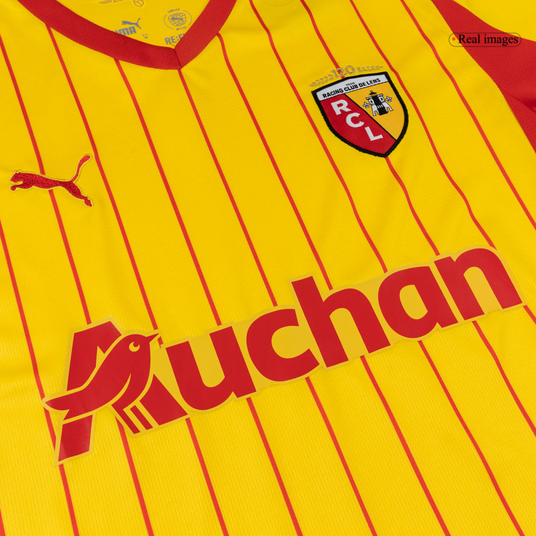 RC Lens Home Soccer Jersey 2025/26 - gogoalshop