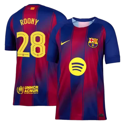 ROONY #28 Barcelona Home Soccer Jersey 2025/26 - UCL - gogoalshop