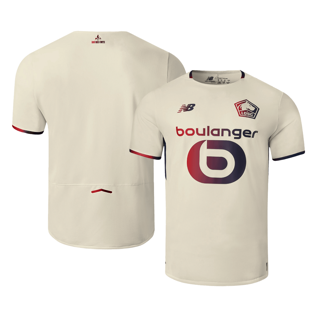 Lille OSC Away Soccer Jersey 2025/26 - gogoalshop