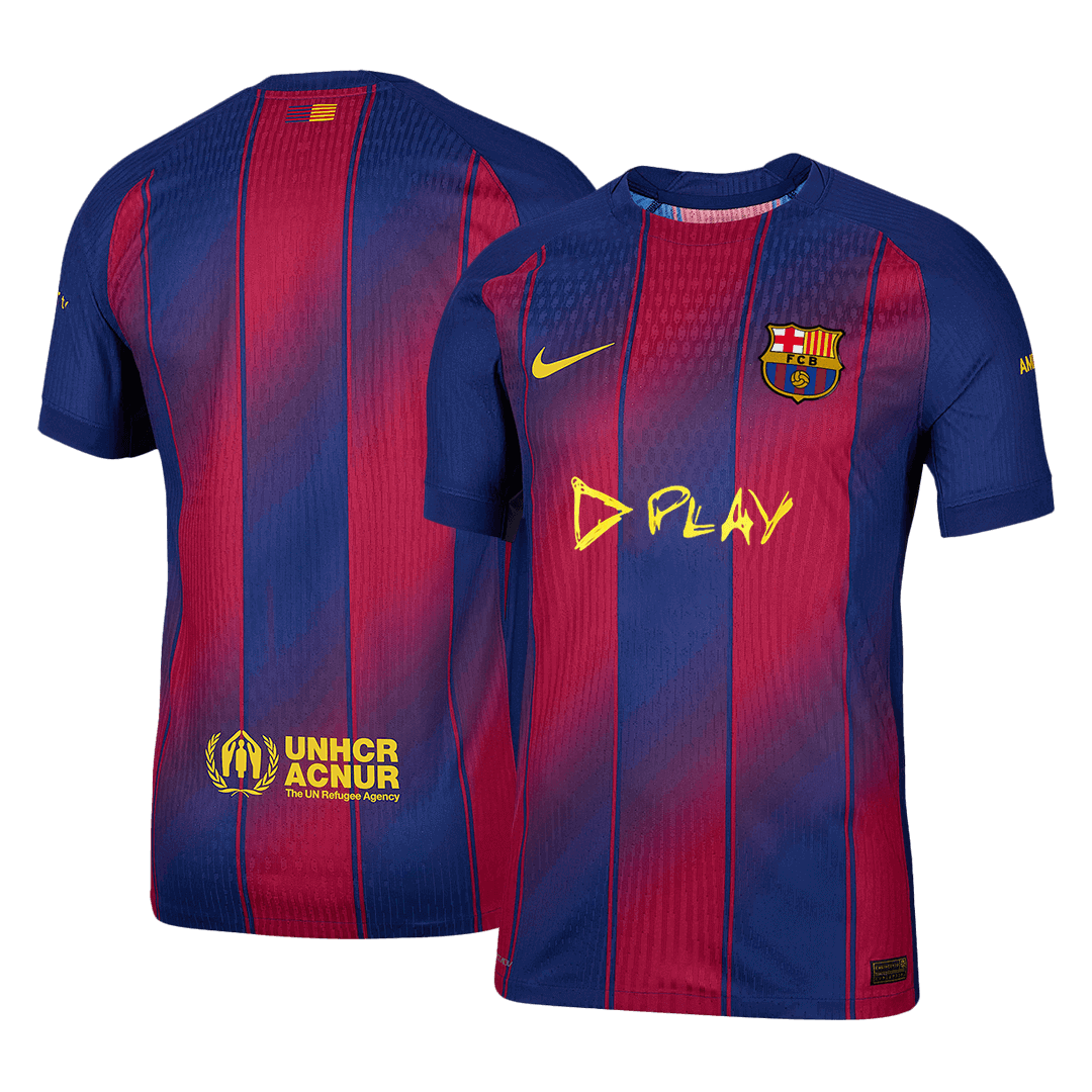 Barcelona X Ed Sheeran Home Player Version Jersey 2025/26 - gogoalshop