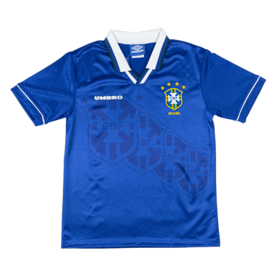 Retro Soccer Jersey Brazil Away 94/96 - gogoalshop