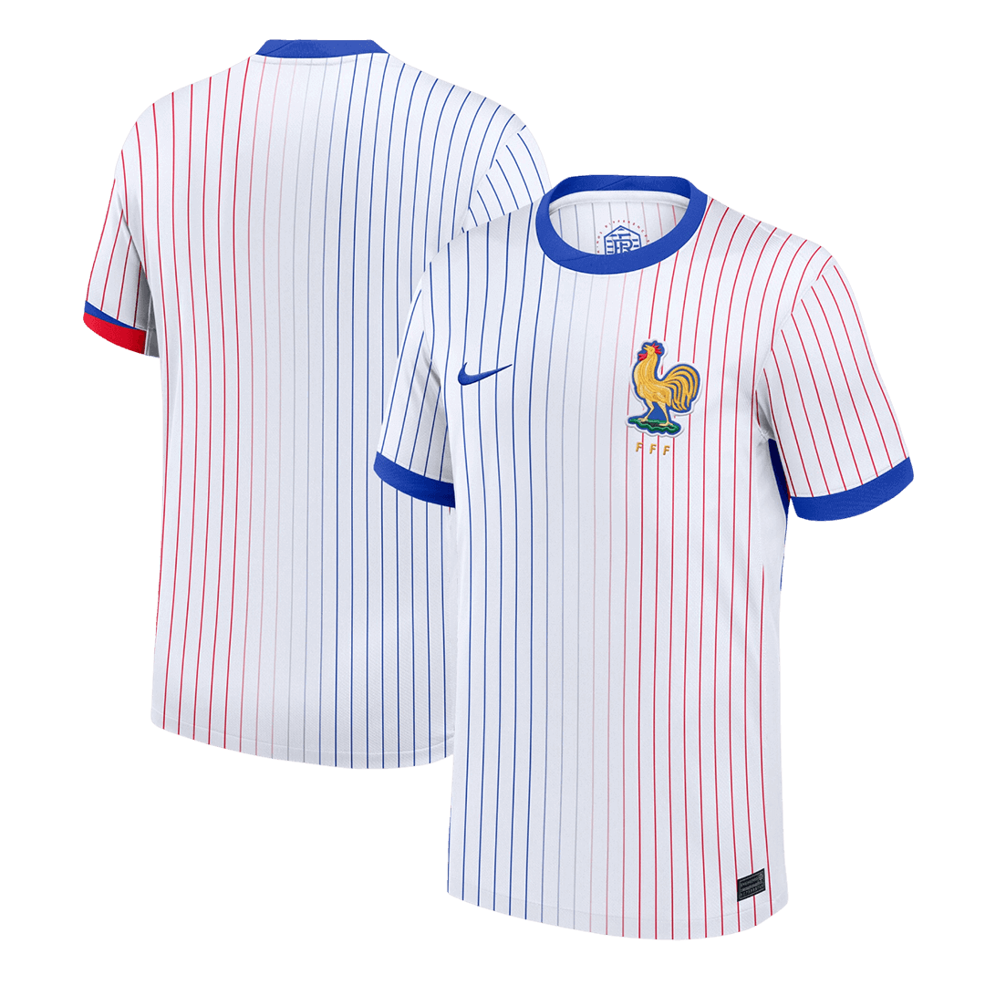 France Away Soccer Jersey EURO - gogoalshop