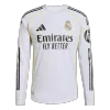 Player Version Real Madrid Home Long Sleeve Soccer Jersey 2025/26 - gogoalshop