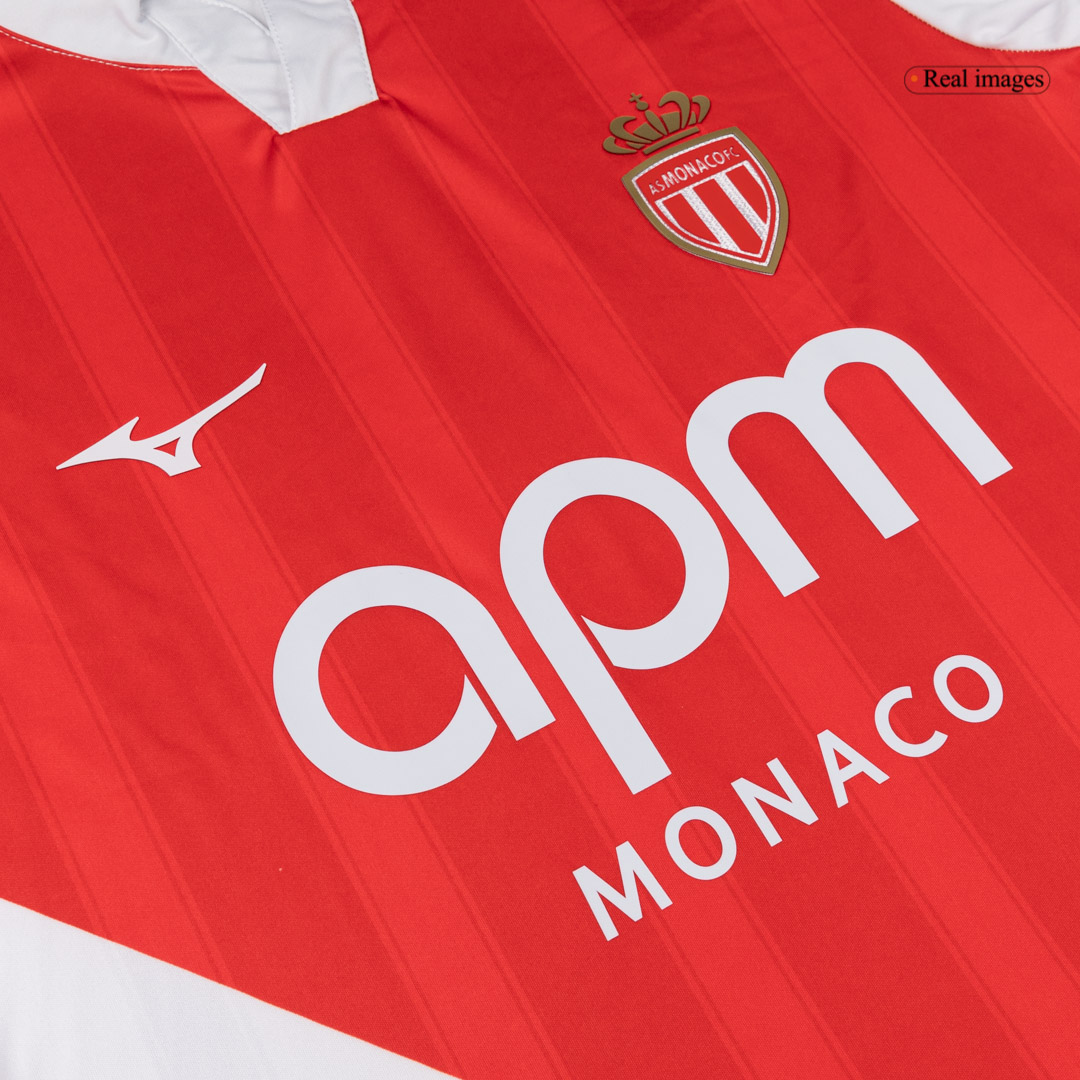 AS Monaco FC Home Soccer Jersey 2025/26 - gogoalshop