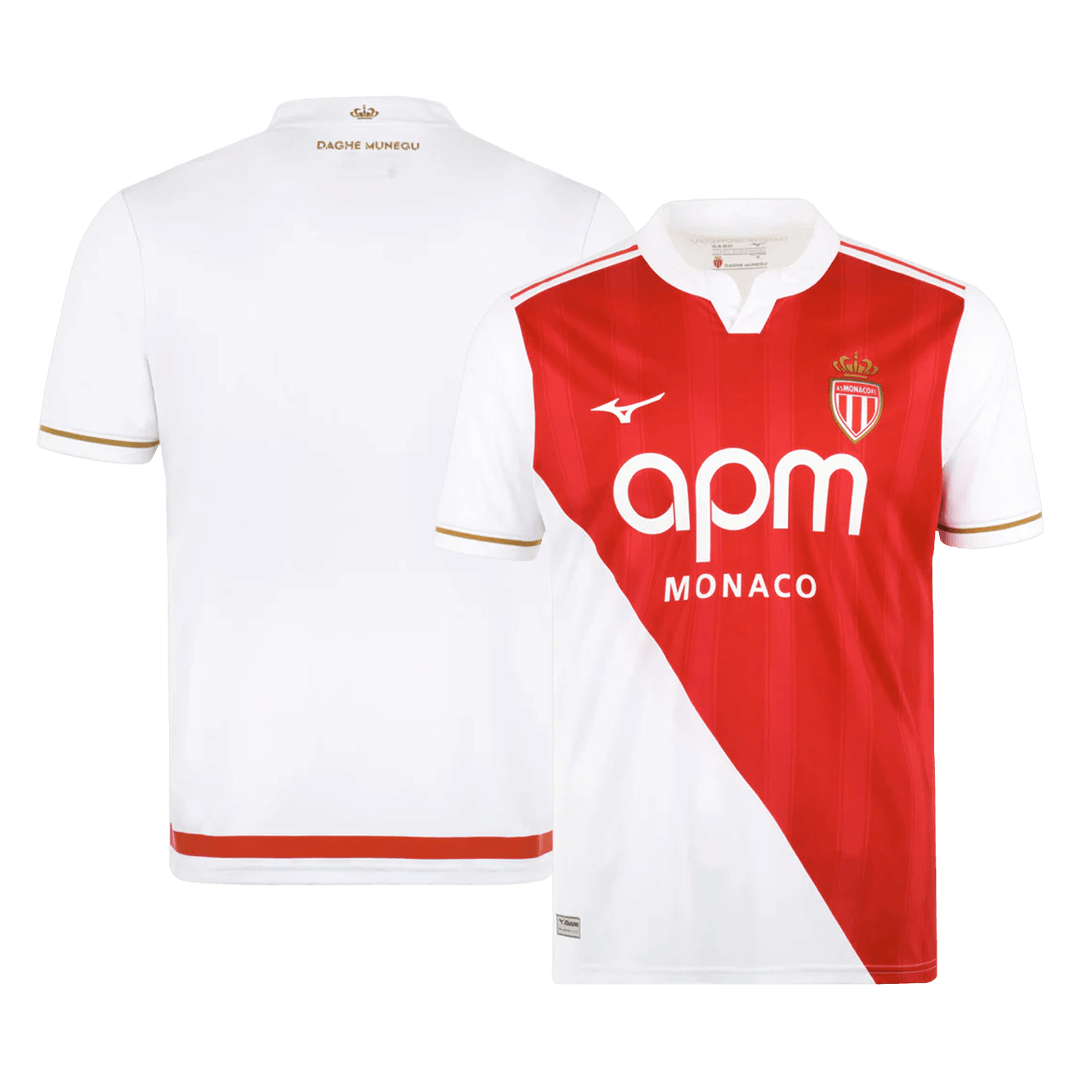 AS Monaco FC Home Soccer Jersey 2025/26 - gogoalshop