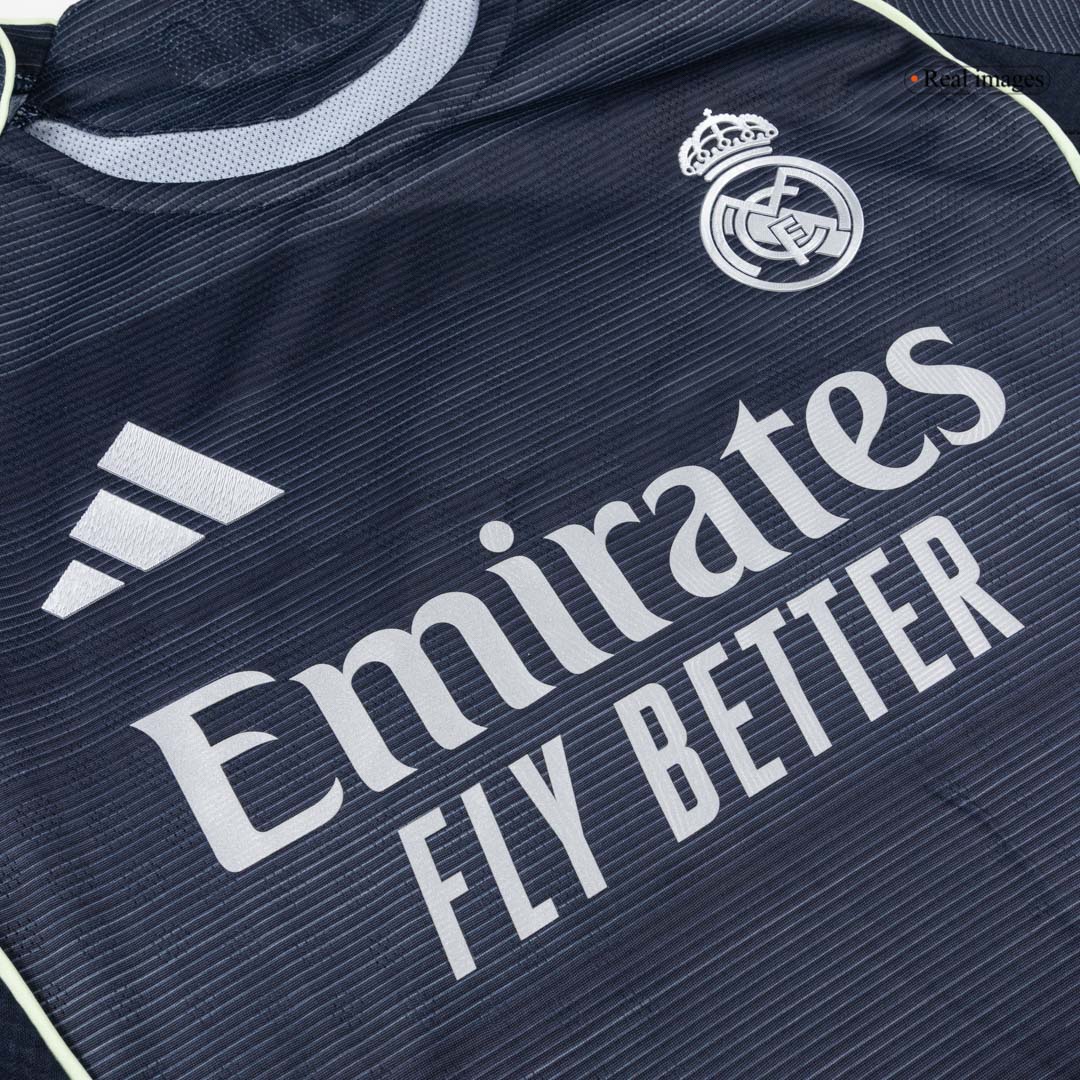 Real Madrid Away Long Sleeve Player Version Jersey 2025/26 - gogoalshop