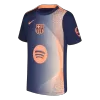 Barcelona Pre-Match Soccer Jersey 2025/26 Orange&Black - gogoalshop