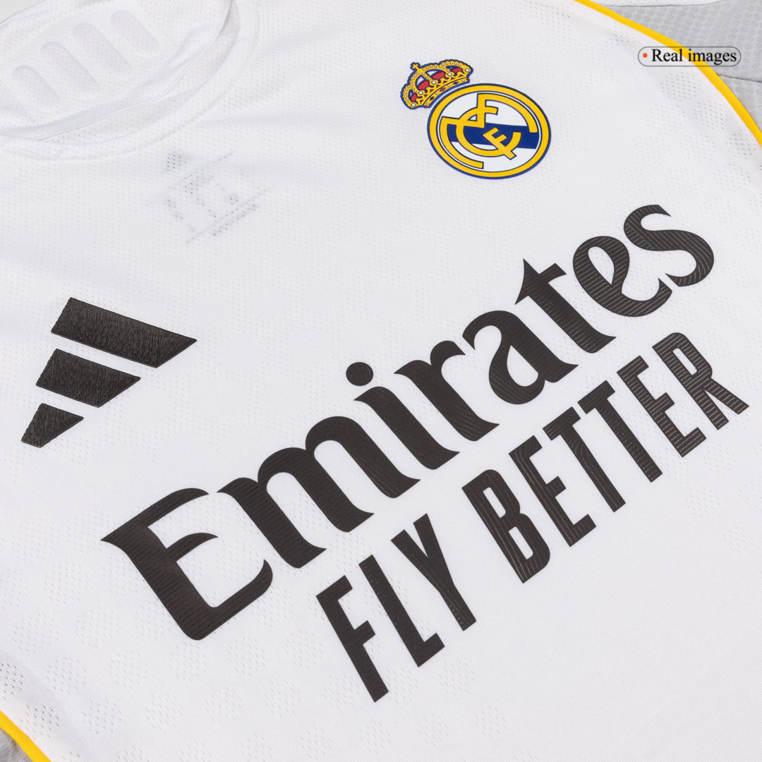 Real Madrid Home Long Sleeve Player Version Jersey 2025/26 - gogoalshop