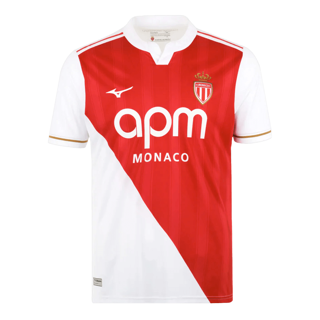 AS Monaco FC Home Soccer Jersey 2025/26 - gogoalshop