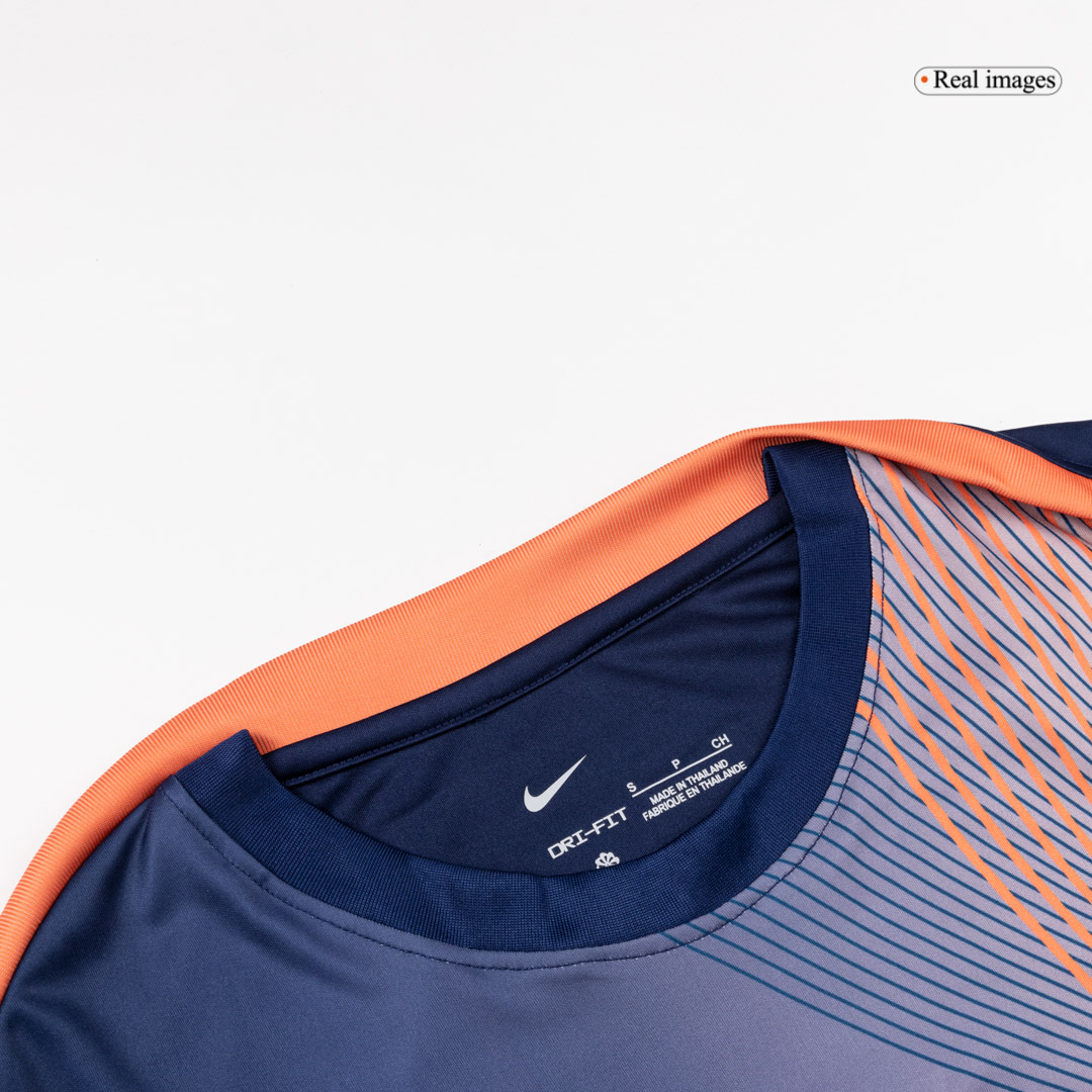 Barcelona Pre-Match Soccer Jersey 2025/26 Orange&Black - gogoalshop