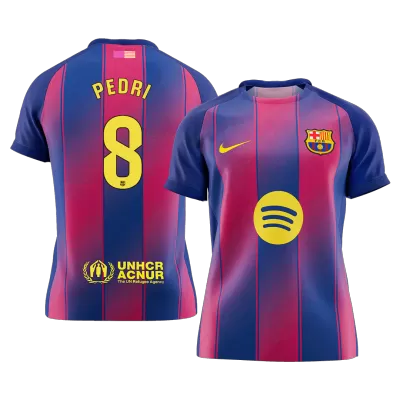 PEDRI #8 Barcelona Home Soccer Jersey 2025/26 - gogoalshop