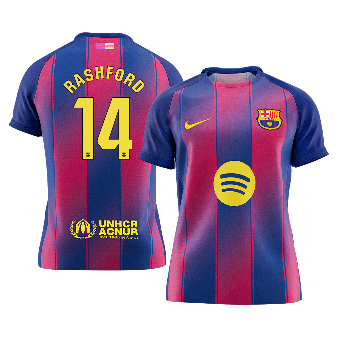 RASHFORD #14 Barcelona Home Soccer Jersey 2025/26 - gogoalshop