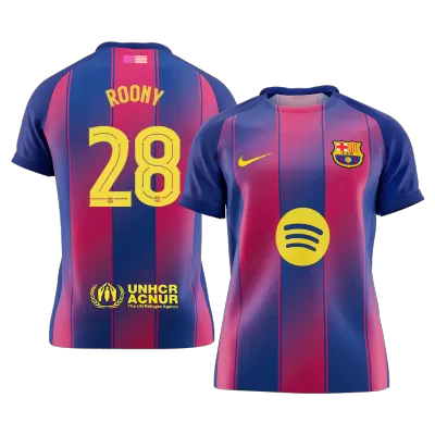 ROONY #28 Barcelona Home Soccer Jersey 2025/26 - UCL - gogoalshop
