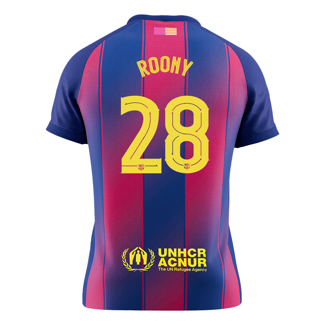ROONY #28 Barcelona Home Soccer Jersey 2025/26 - UCL - gogoalshop