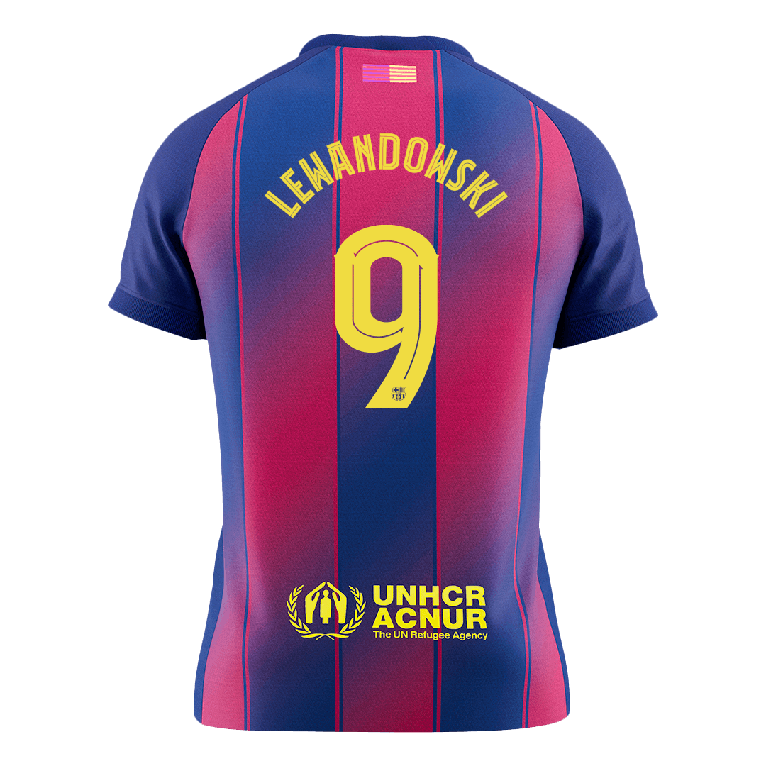 LEWANDOWSKI #9 Barcelona Home Soccer Jersey 2025/26 -UCL - gogoalshop