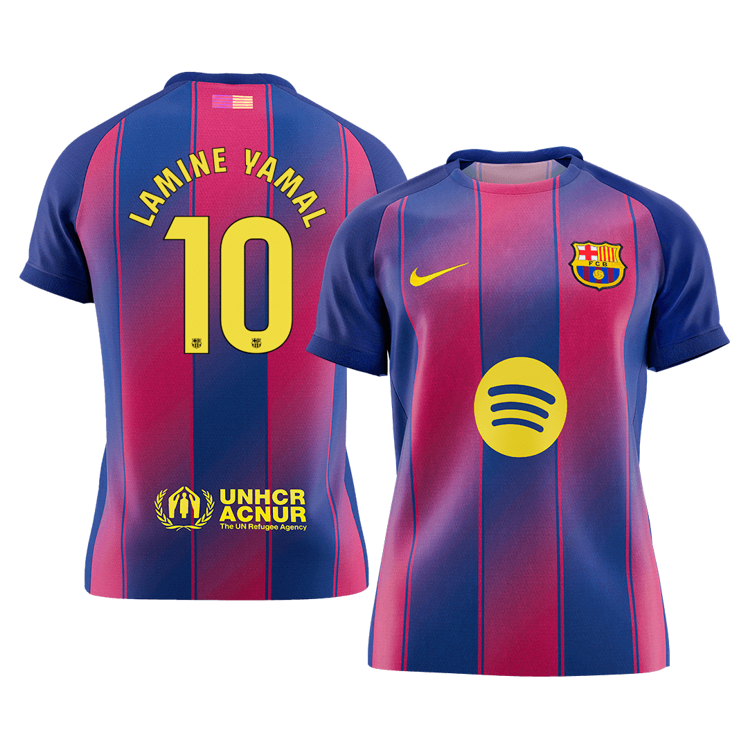 LAMINE YAMAL #10 Barcelona Home Soccer Jersey 2025/26 - gogoalshop