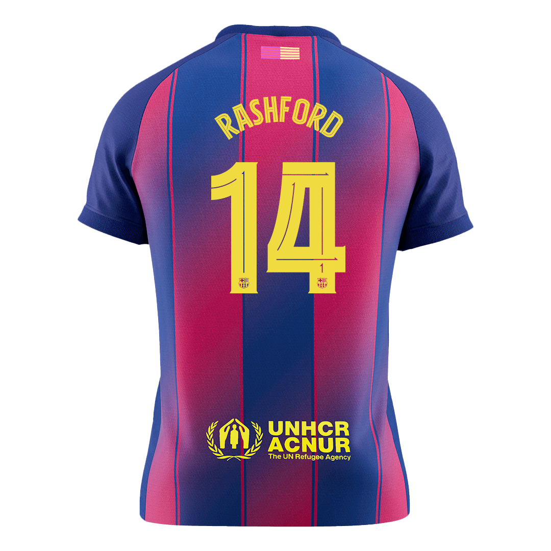 RASHFORD #14 Barcelona Home Soccer Jersey 2025/26 -UCL - gogoalshop