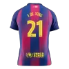 F.DE JONG #21 Barcelona Home Soccer Jersey 2025/26 -UCL - gogoalshop