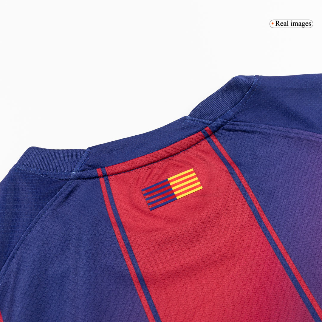 F.DE JONG #21 Barcelona Home Soccer Jersey 2025/26 -UCL - gogoalshop