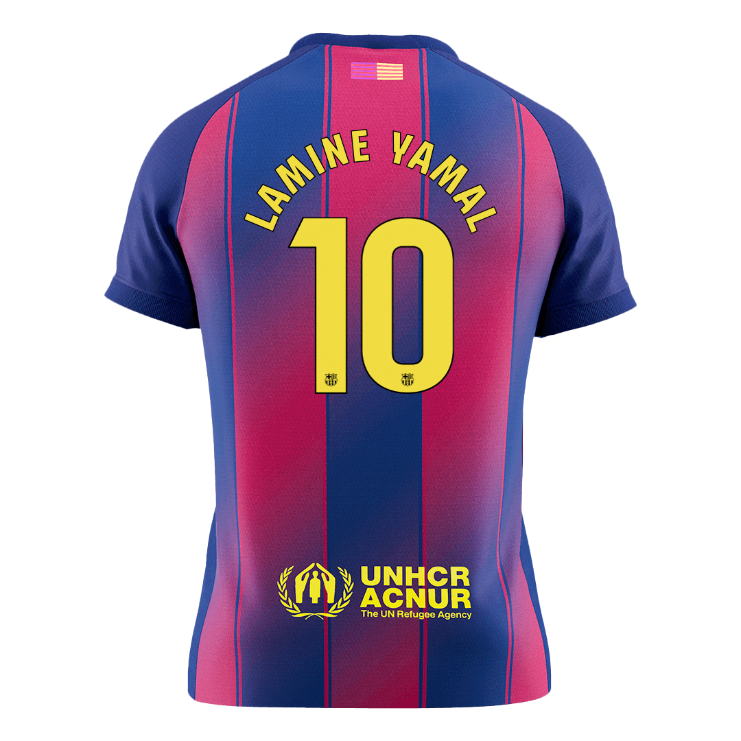 LAMINE YAMAL #10 Barcelona Home Soccer Jersey 2025/26 - gogoalshop