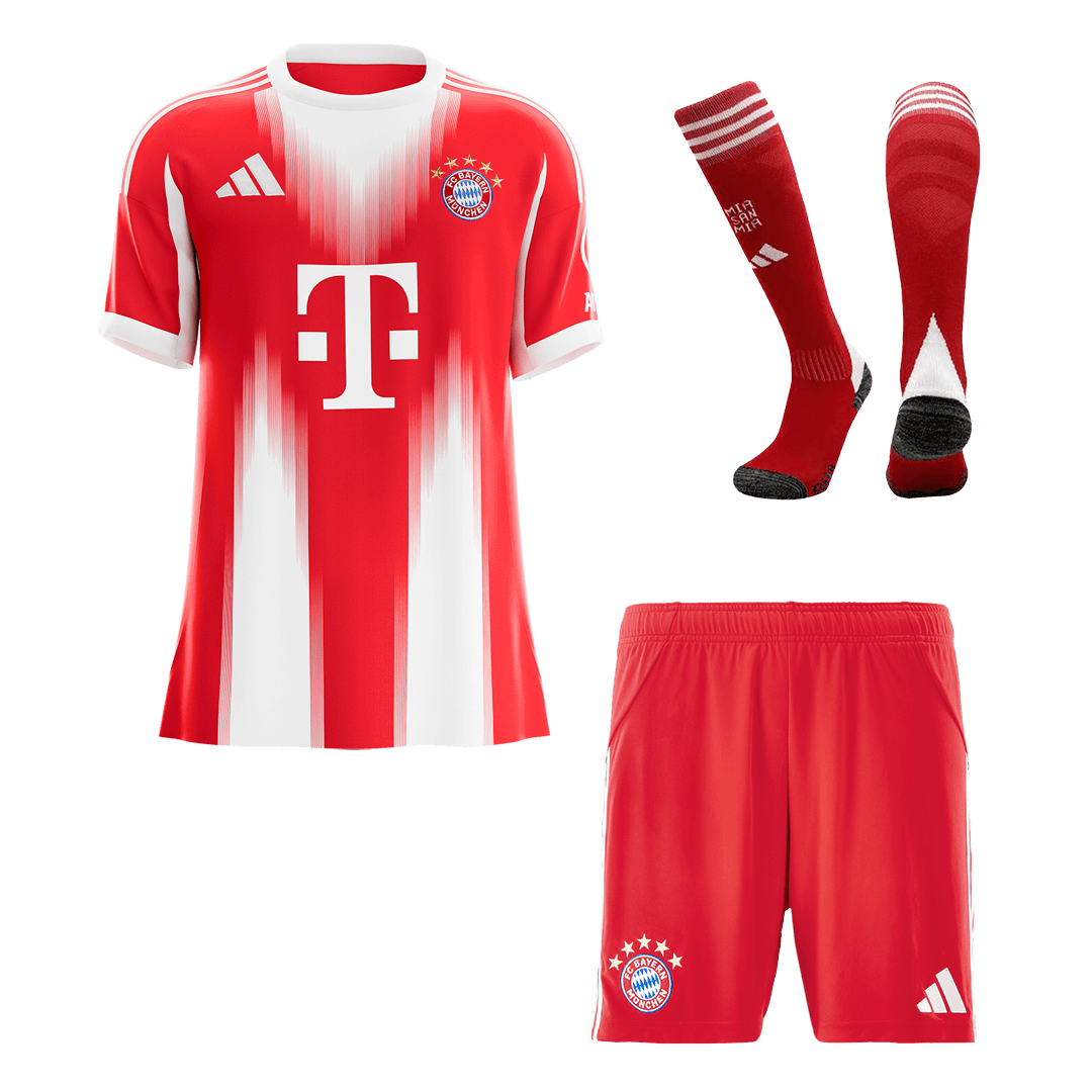 Bayern Munich Home Jerseys Full Kit 2025/26 - gogoalshop