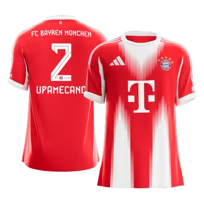 UPAMECANO #2 Bayern Munich Home Soccer Jersey 2025/26 - gogoalshop