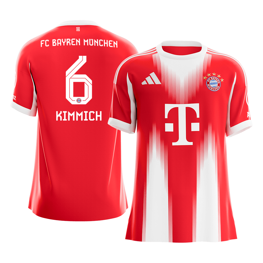 KIMMICH #6 Bayern Munich Home Soccer Jersey 2025/26 - gogoalshop
