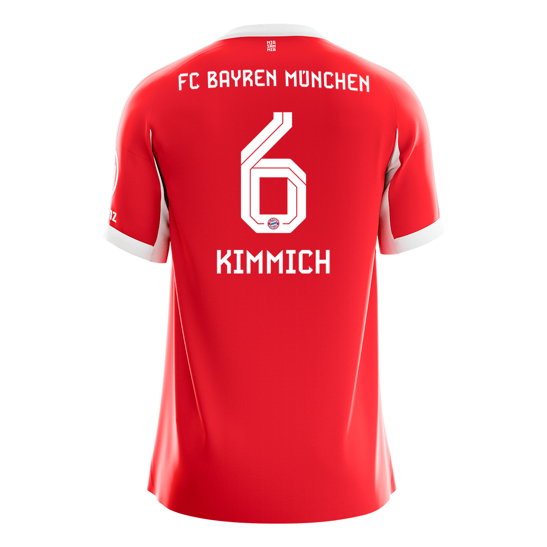 KIMMICH #6 Bayern Munich Home Soccer Jersey 2025/26 - gogoalshop