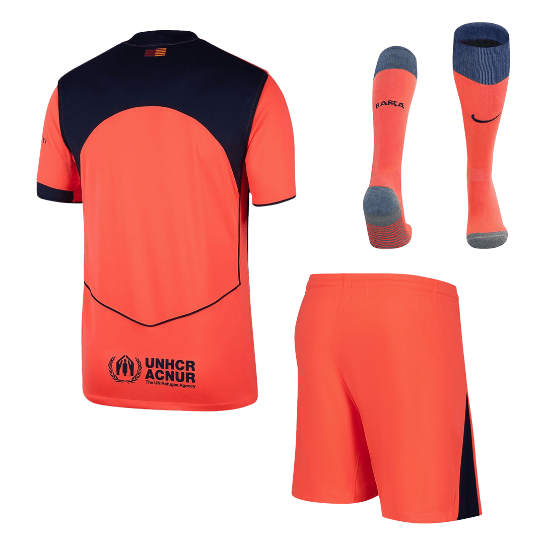 Barcelona Third Away Jerseys Full Kit 2025/26 - gogoalshop