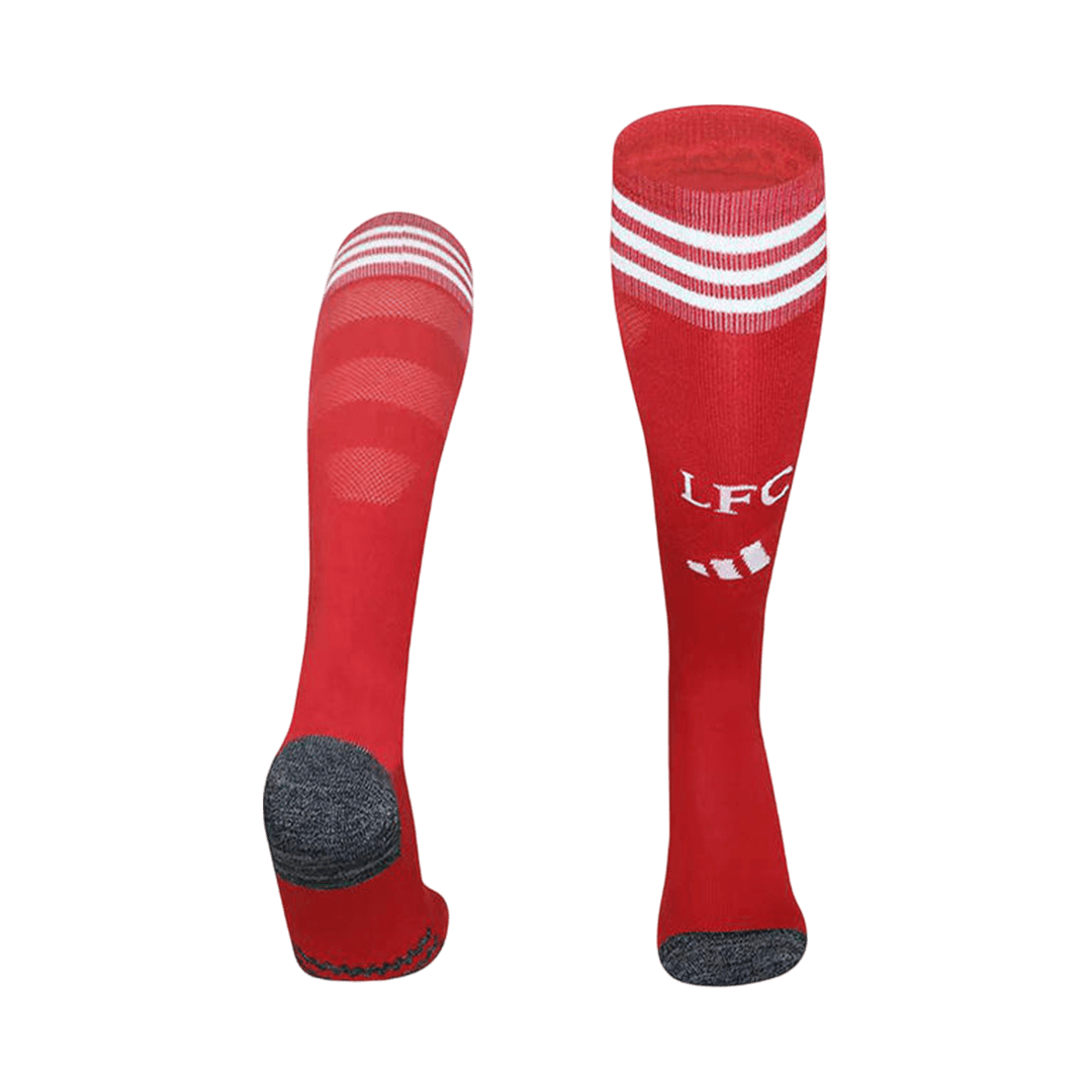 Liverpool Home Soccer Socks 2025/26 - gogoalshop