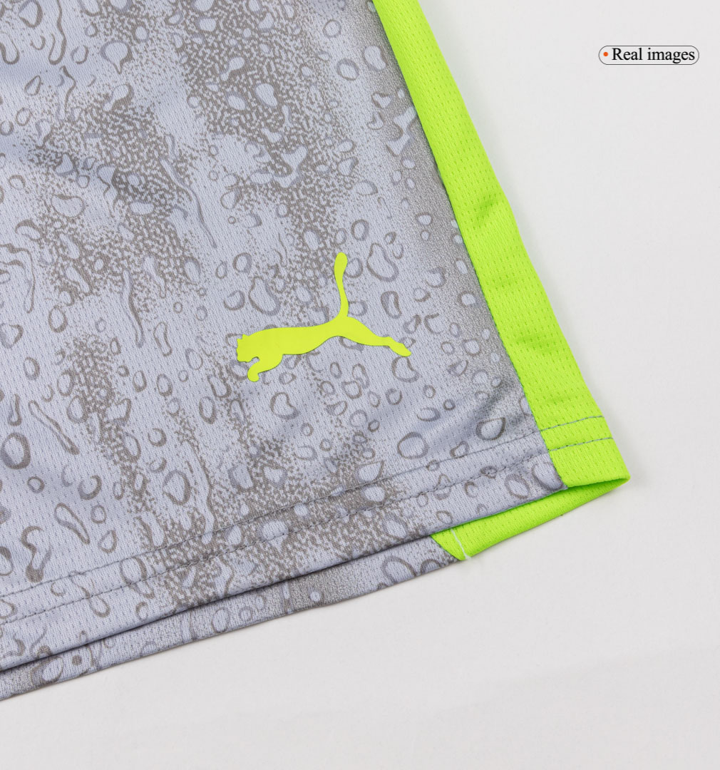 Manchester City Third Away Kids Soccer Jerseys Kit 2025/26 - gogoalshop