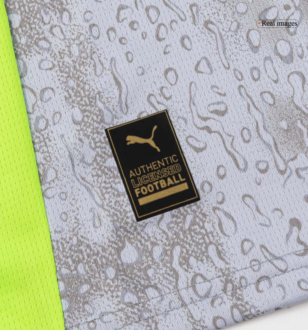 Manchester City Third Away Kids Soccer Jerseys Kit 2025/26 - gogoalshop