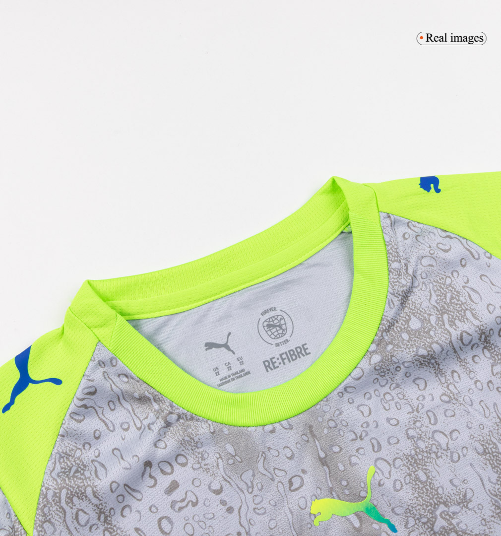 Manchester City Third Away Kids Soccer Jerseys Kit 2025/26 - gogoalshop