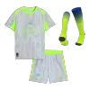 Manchester City Third Away Kids Soccer Jerseys Full Kit 2025/26 - gogoalshop