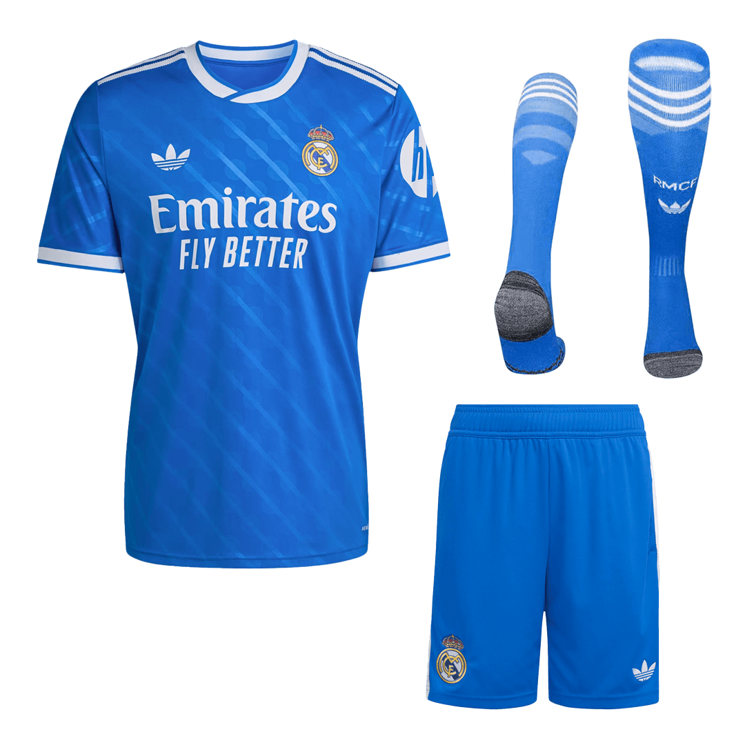 Real Madrid Third Away Jerseys Full Kit 2025/26 - gogoalshop