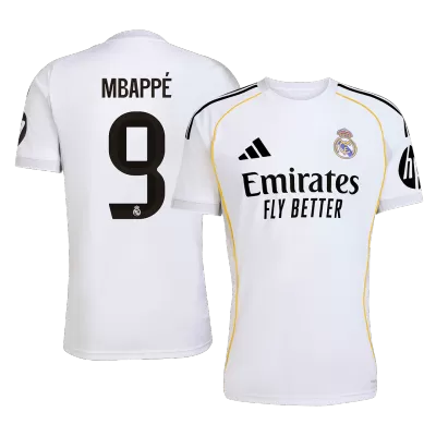 MBAPPÉ #9 Real Madrid Home Soccer Jersey 2025/26 - gogoalshop