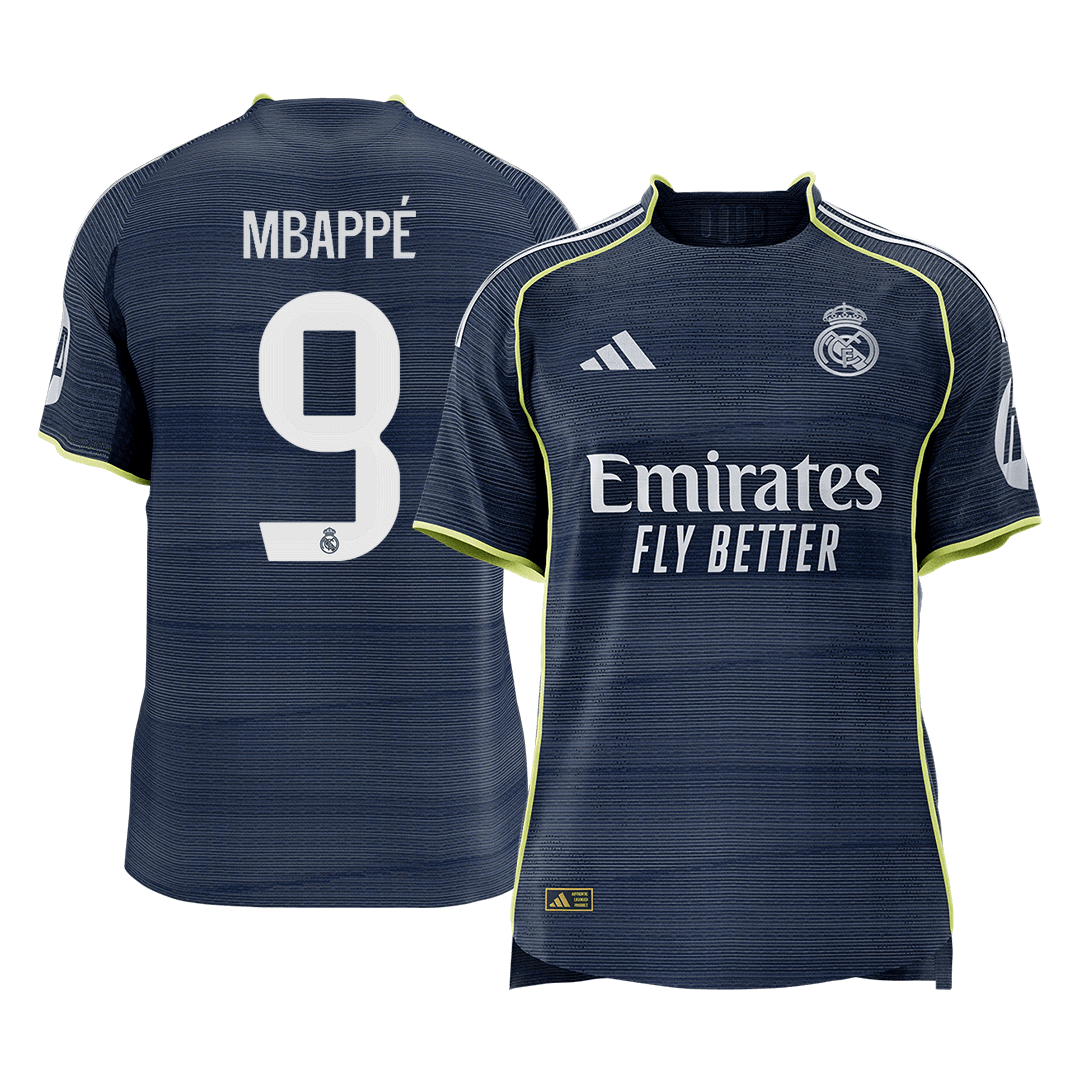 MBAPPÉ #9 Real Madrid Away Player Version Jersey 2025/26 - gogoalshop