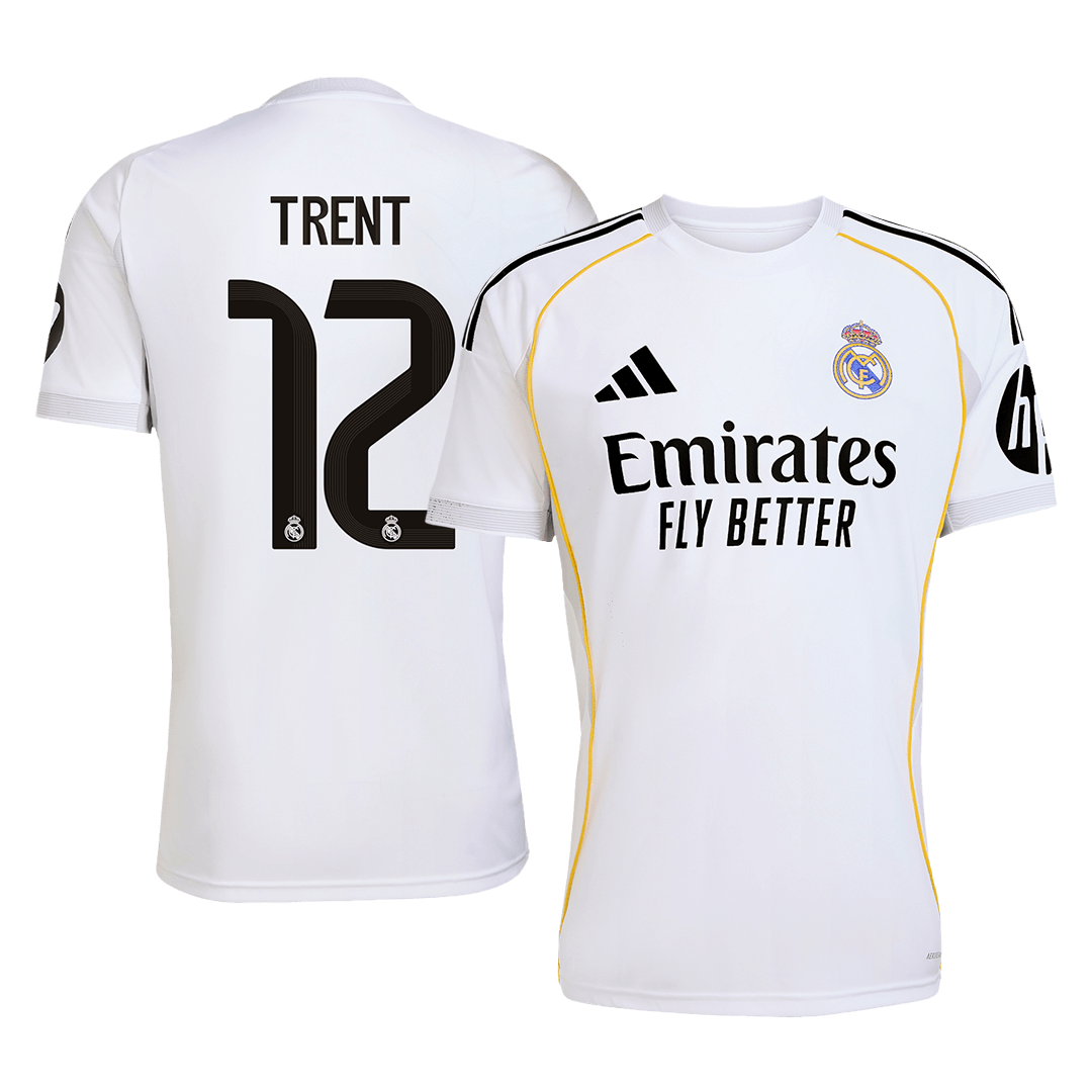 TRENT #12 Real Madrid Home Soccer Jersey 2025/26 | Gogoalshop