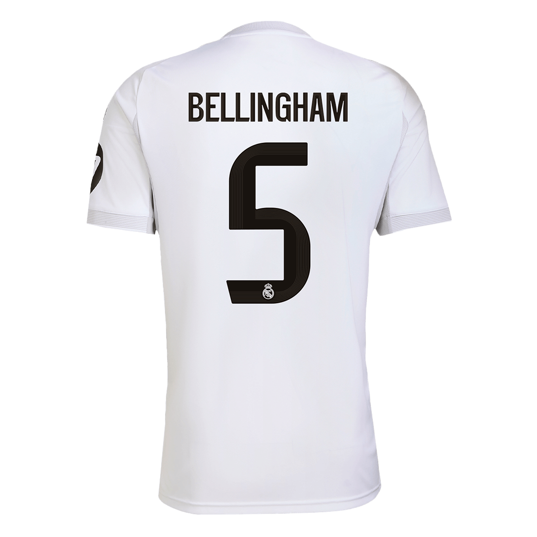 BELLINGHAM #5 Real Madrid Home Soccer Jersey 2025/26 - gogoalshop