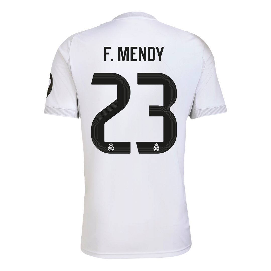 F.MENDY #23 Real Madrid Home Soccer Jersey 2025/26 - gogoalshop