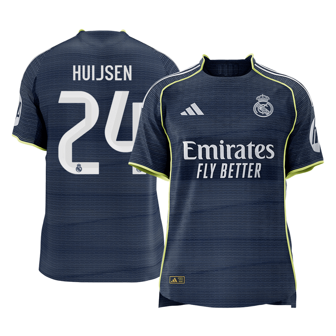 HUIJSEN #24 Real Madrid Away Player Version Jersey 2025/26 - gogoalshop