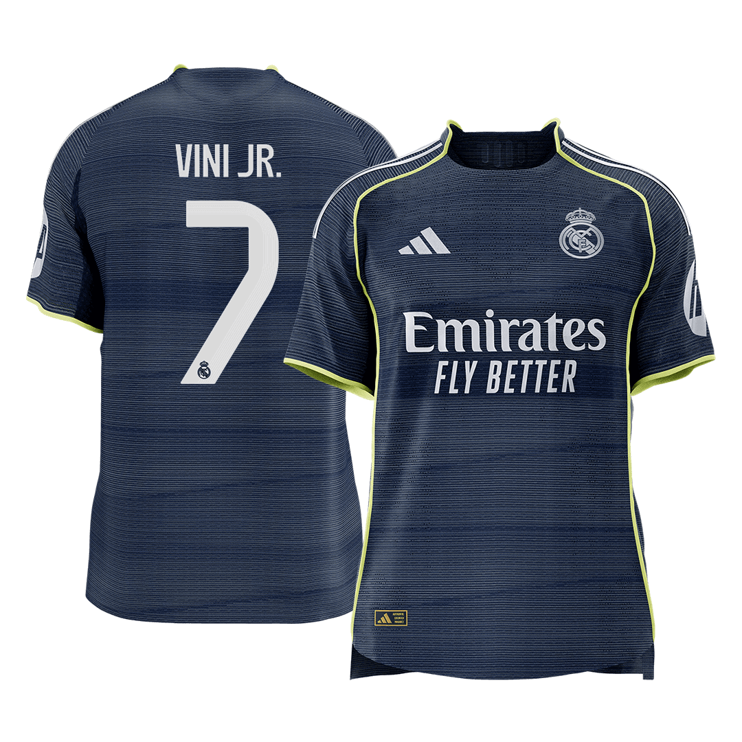 VINI JR. #7 Real Madrid Away Player Version Jersey 2025/26 - gogoalshop