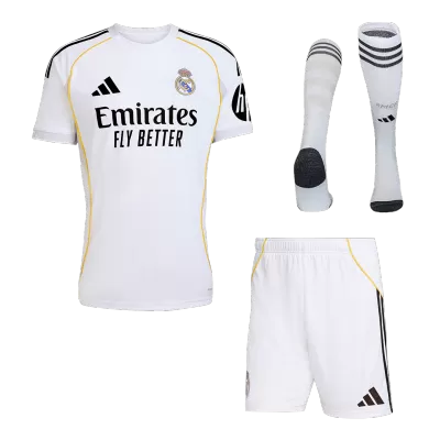 Real Madrid Home Jerseys Full Kit 2025/26 - gogoalshop