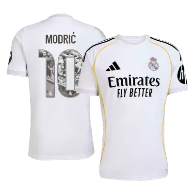 MODRIĆ Special #10 Real Madrid Home Soccer Jersey 2025/26 - gogoalshop