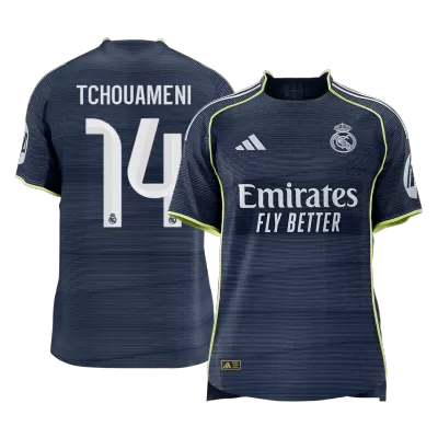 TCHOUAMENI #14 Real Madrid Away Authentic Soccer Jersey 2025/26 - gogoalshop