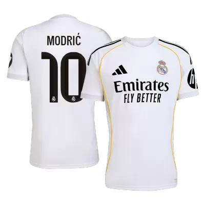 MODRIĆ #10 Real Madrid Home Soccer Jersey 2025/26 - gogoalshop