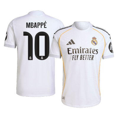 MBAPPÉ #10 Real Madrid Home Soccer Jersey 2025/26 - gogoalshop