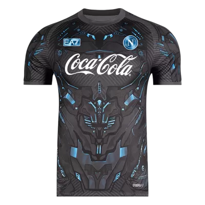 Napoli Pre-Match Soccer Jersey 2025/26 Black - gogoalshop