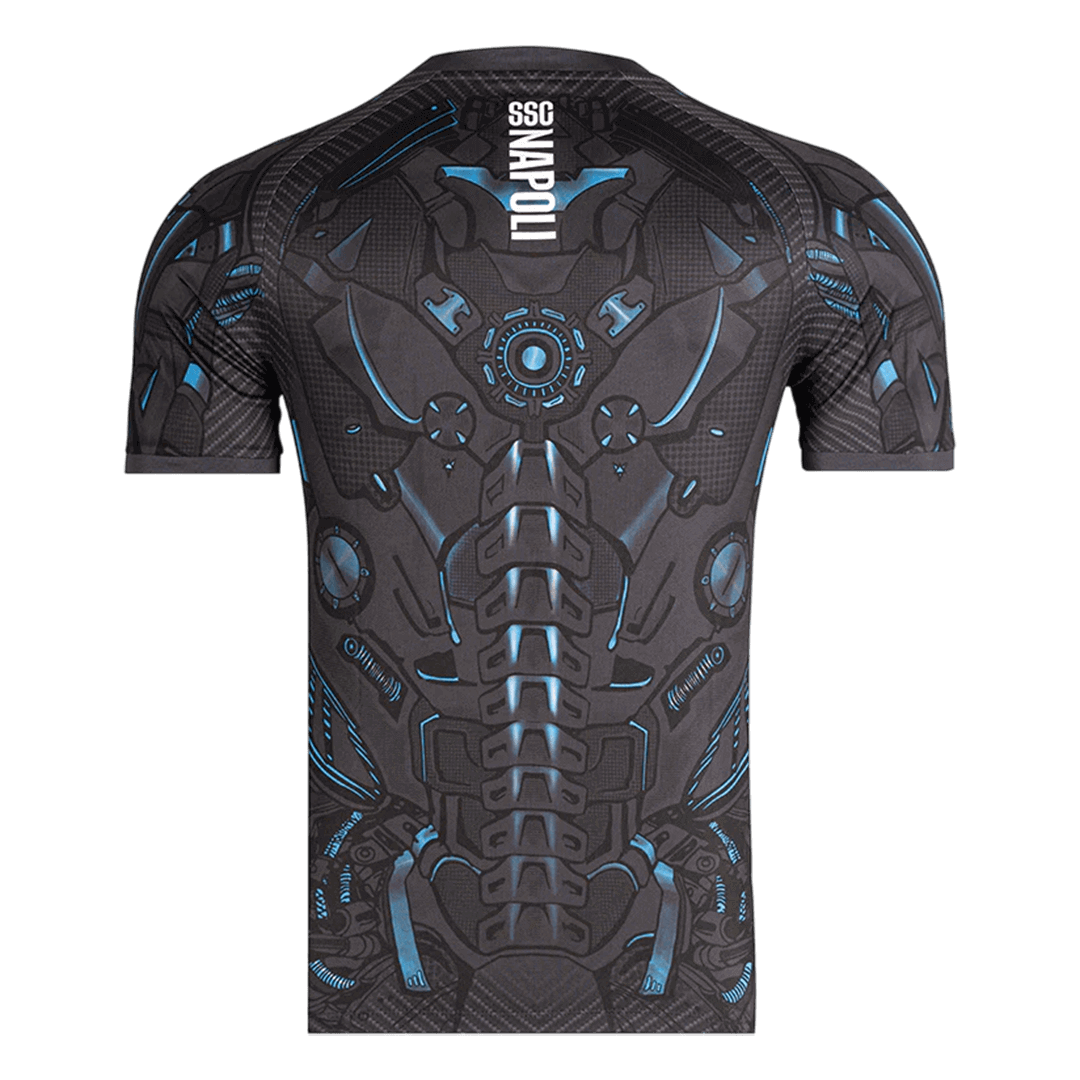 Napoli Pre-Match Soccer Jersey 2025/26 Black - gogoalshop