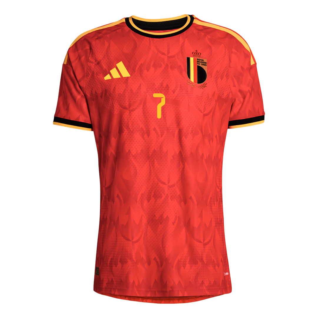 DE BRUYNE #7 Belgium Home Player Version Jersey World Cup 2026 - gogoalshop